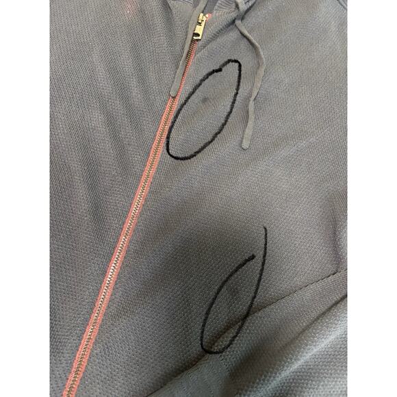 Buffalo David Bitton Wasolop Midnight Blue Full Zip Men's Hoodie Sweater XL NWT - Picture 3 of 10